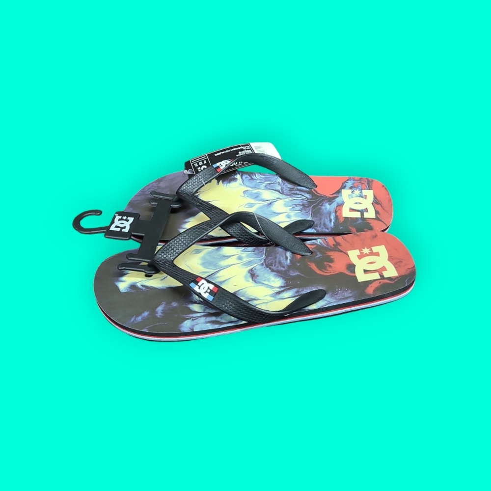 DC SPRAY GRAFFIK MEN'S SANDALS US 8